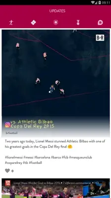 Messi App Oficial android App screenshot 1